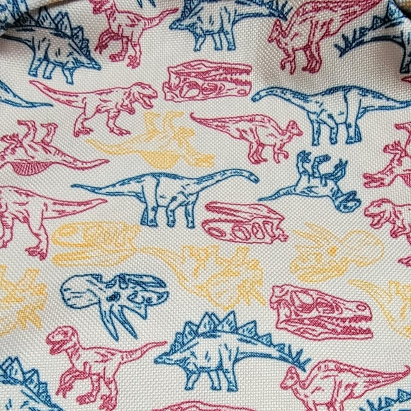 Multicolored Kids Dinosaur Mini Backpack - Picture 2 of 4